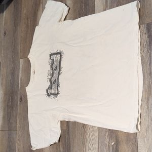 2001 rare white tool band shirt